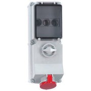 Bals Elektrotech - CEE-Steckdose abschaltbar, abgesichert (IEC 60309) Wandsteckdose abschaltbar 179 abgesichert 63A 5p
