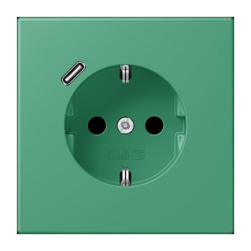 Jung - Steckdose SCHUKO Steckdose LC 1520-18C 250 vert 59 (4320G)