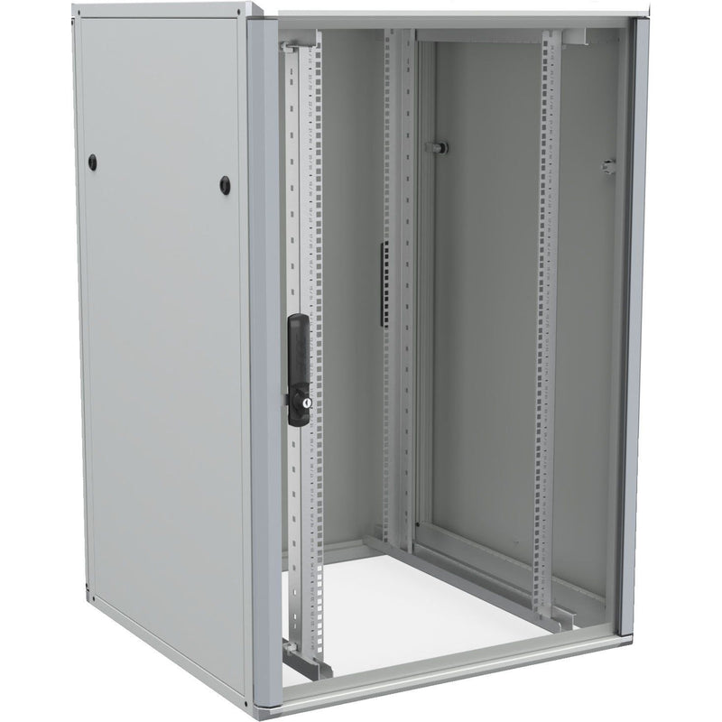 Enoc - Netzwerk-/Serverschrank 19" Standschrank Baserack-8/8, 24HE 800x800x24HE