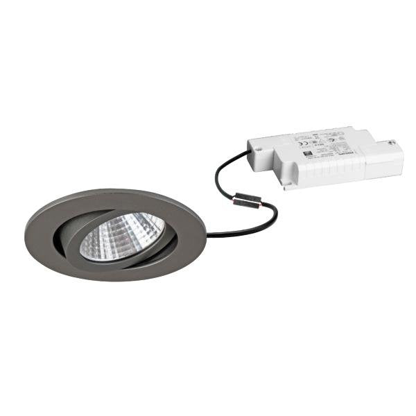 Brumberg Leuchten - Downlight/Strahler/Flutlicht LED-Einbaustrahler 39361643 titan, TRIACdim