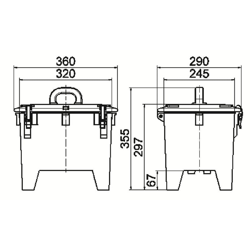 Bals Elektrotech - CEE-Steckdosen-Kombination (IEC 60309) CEE-Steckdosen-Kombination 5202469