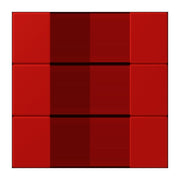 Jung - Abdeckung/Bedienelement für Installationsschalterprogramme Tastensatz 3fach LC 503 TSA 227 rouge vermillon 31