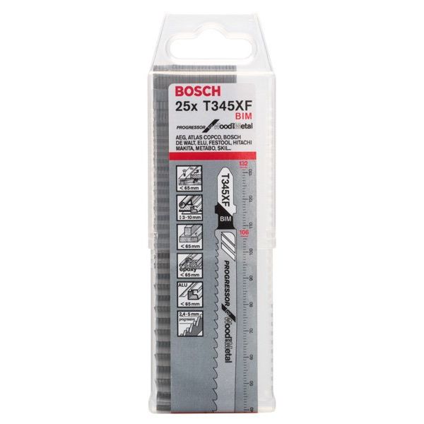 Bosch - Stichsägeblatt PRO Multi Material thick 2608634995 and thin T345XF