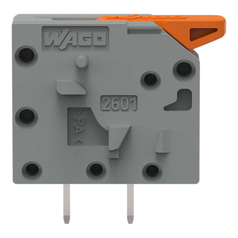 WAGO - Leiterplattenklemme 2601-1101 1,5mm²,gr − 370 Stück
