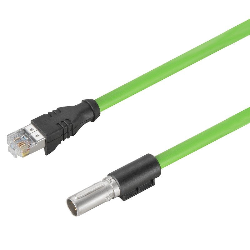 Weidmüller - Patchkabel Kupfer Industrie Datenleitung HDCXX5E01MMSRJ450150 100 MBit/s − 1 Stück