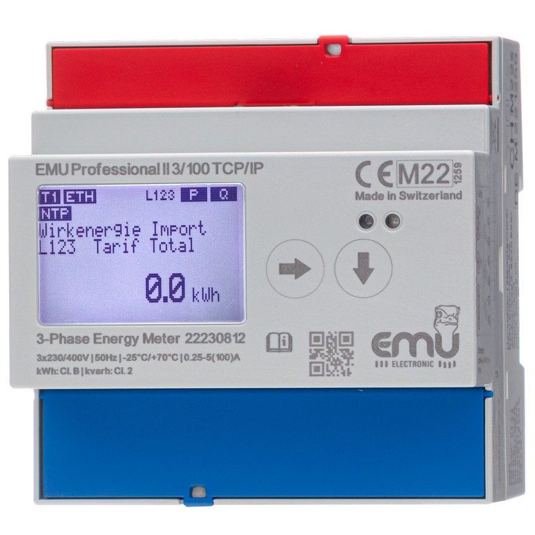 EMU Metering - Elektrizitätszähler Drehstromzähler 3ph. P20A000T
