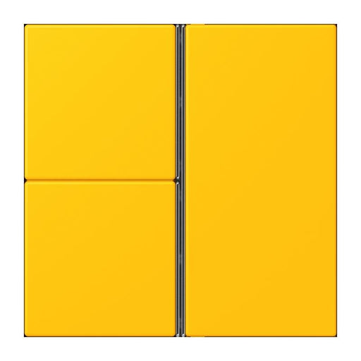 Jung - Abdeckung/Bedienelement für Installationsschalterprogramme Tastensatz 3fach LC 403 TSA 263 le jaune vif