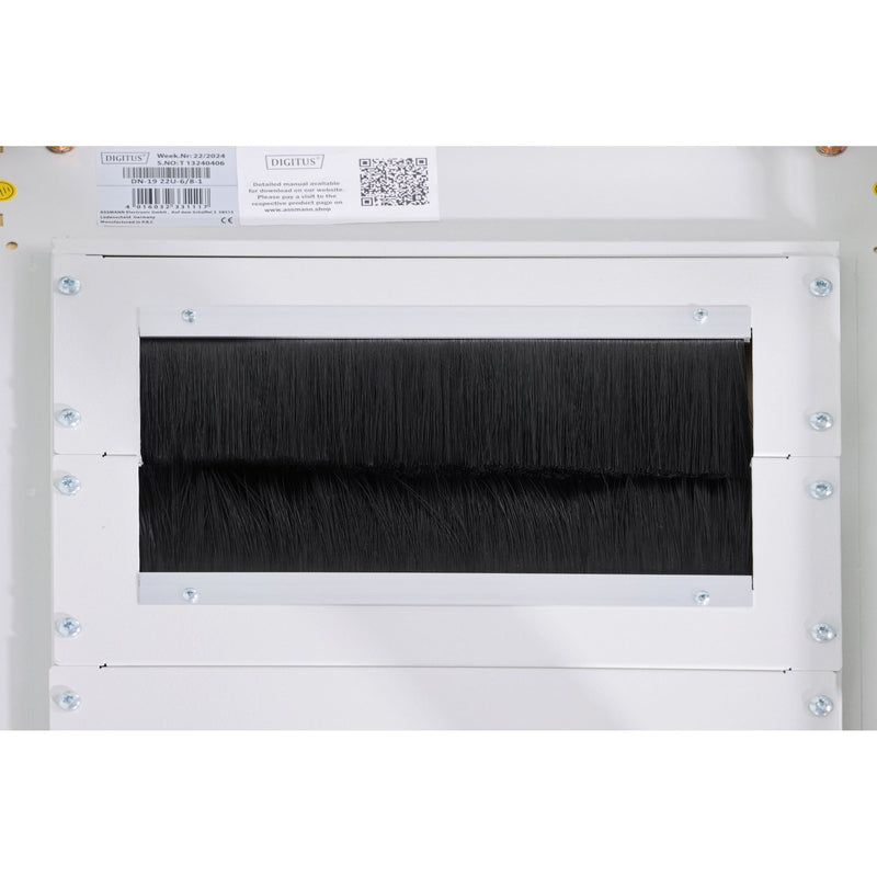 DIGITUS - Netzwerk-/Serverschrank Schrank 22HE 116,4x60x80cm DN-19 22U-6/8-1 RAL 7035