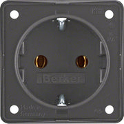 Berker - Steckdose Schuko-Steckd.anth 947782505 m.Steckklemmen