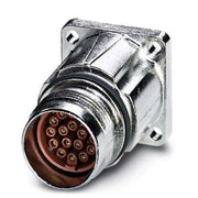 Phoenix Contact - Rundsteckverbinder, feldkonfektionierbar (Industriesteckverbinder) Gerätesteckverbinder ST-17S1N8AW400S Vorderwand