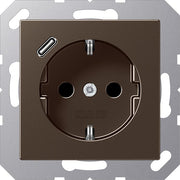 Jung - Steckdose SCHUKO Steckdose A 1520-18 C MO mit USB Typ C