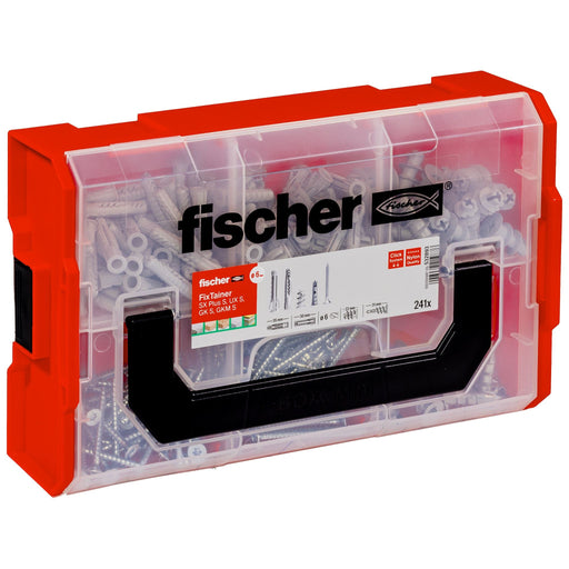 Fischer Deutschl - Dübelset Sortimentsbox FIXtainer 532893 Hält-Alles-Box