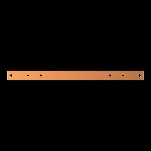 Striebel&John - Sammelschiene Kupferschiene ZX1111 40x10mm L:600mm