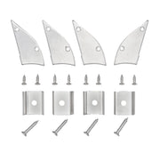 Nobile - Zubehör/Ersatzteile für Lichtschlauch/-band Ersatzkit für Alu Profil 5011149911 Aufbau, alu − 1 Stück