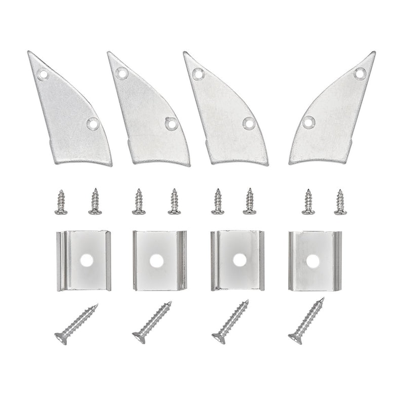 Nobile - Zubehör/Ersatzteile für Lichtschlauch/-band Ersatzkit für Alu Profil 5011149911 Aufbau, alu − 1 Stück
