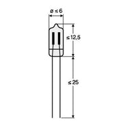 Scharnberger+Hasenbein - Anzeige- und Signallampe Miniaturglimmlampe 31011 PG 140-13