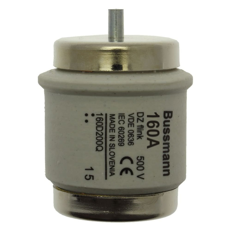 Eaton - D-Sicherungseinsatz Sicherungseinsatz 160A FUSE 160A #160D200Q Niederspan. 50kA − 10 Stück