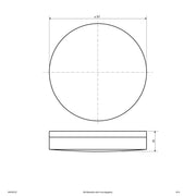 EVN Lichttechnik - Decken-/Wandleuchte LED-Anbauleuchte H40300125 IP54