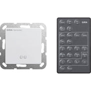 Gira - Bewegungsmelder-Sensor Sensotec + Fernbedienung 236627 Sys55 Reinweiß matt