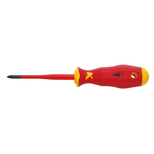 Klauke - Kreuzschlitz-Schraubendreher VDE-Schraubendreher KL120PZ1ISLIM PZ1
