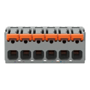 WAGO - Kabelsteckverbinder für Leiterplattensteckverbinder 1-Leiter-Federleiste 2231-1106/327-047 − 50 Stück
