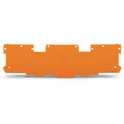 WAGO - Abschluss- und Zwischenplatte für Reihenklemme Abschluss-u.Zwischenplatte 769-310 1,1mm dick,orange − 25 Stück