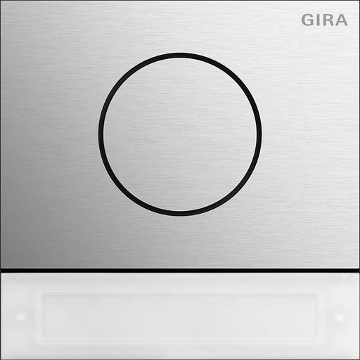 Gira - Funktionsmodul für Türkommunikation Türstationsmodul 5569926 Inbetriebn.Taste alu