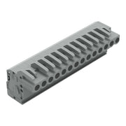 WAGO - Kabelsteckverbinder für Leiterplattensteckverbinder 1-Leiter Federleiste 232-114/026-000 CAGECLAMP 2,5mm²,gr − 25 Stück