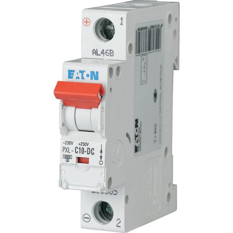 Eaton - Leitungsschutzschalter LS-Schalter m.Beschrift. PXL-C10-DC C 10A, 1p, Allstrom