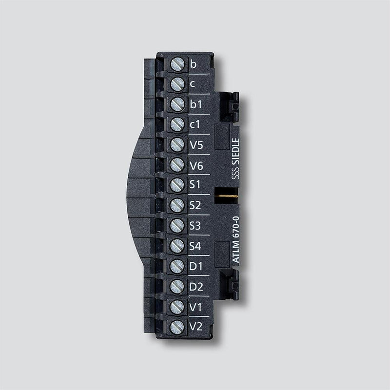 Siedle&Söhne - Zubehör/Ersatzteile für Türkommunikation Klemmblock sw 200029835-00 f. ATLM 670 − 1 Stück