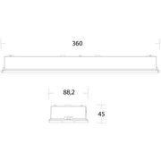 Fischer - Sicherheitsleuchte LED-Rettungszeichenleuchte ULU383AT2.V4 3/8h,18m,IP54