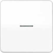 Jung - Abdeckung/Bedienelement für Installationsschalterprogramme Wippe CD 101 KO5 WW f.Taster KO