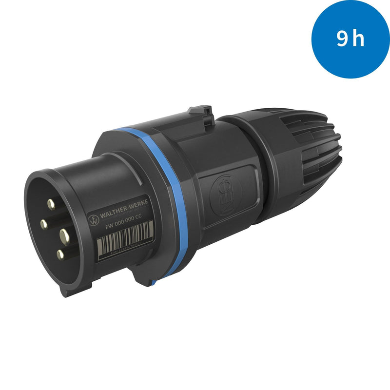 Walther Werke - CEE-Stecker (IEC 60309) CEE NEO Stecker FW211409CC Classic 16A 4P 9h − 10 Stück