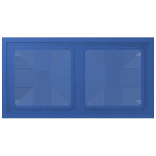 Jung - Abdeckrahmen Rahmen 2-fach LCZ 982 BF 253 bleu outremer 59