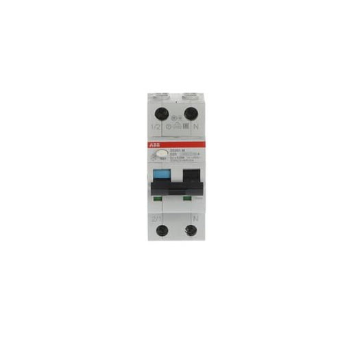 ABB Stotz S&J - Kombination FI-Schalter/Leitungsschutzschalter FI/LS-Schalter DS201MA-C20/0,03 10kA, 1p+N