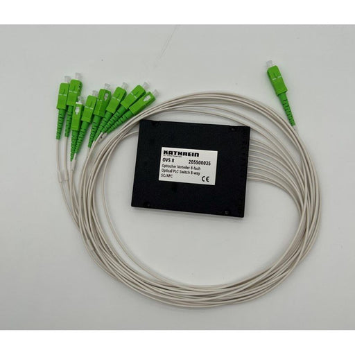 Kathrein - PLC-Splitter Optischer Verteiler OVS 8 8-f,10.9dB,SC/APC