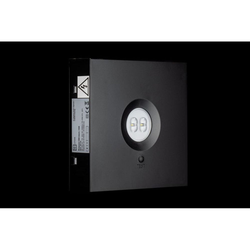 H1 - Sicherheitsleuchte Illusquare CBS black
