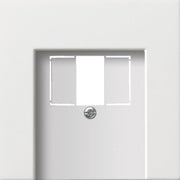 Gira - Einsatz/Abdeckung für Kommunikationstechnik Abd. USB-Spannungsvers. 037670 Reinweiß
