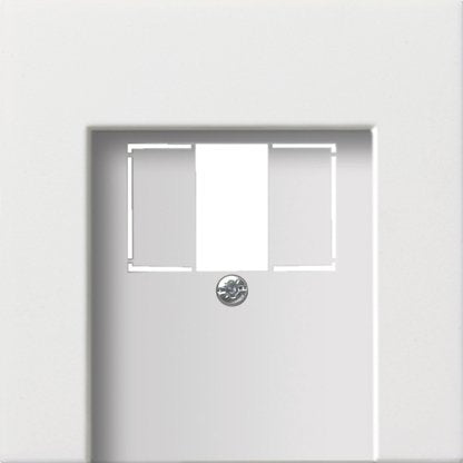 Gira - Einsatz/Abdeckung für Kommunikationstechnik Abd. USB-Spannungsvers. 037670 Reinweiß