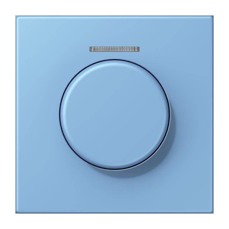 Jung - Abdeckung/Bedienelement für Installationsschalterprogramme Abdeckung mit Lichtleiter LC 1940 KO5 256 bleu ceruleen 59
