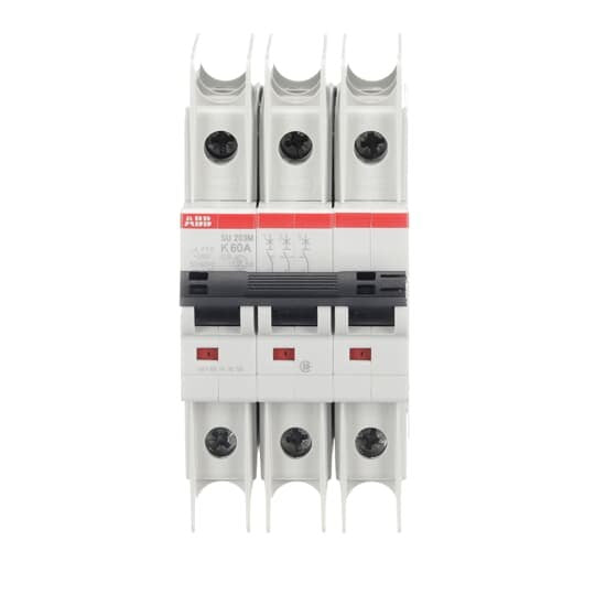 ABB Stotz S&J - Leitungsschutzschalter Sicherungsautomat SU203M-K60 10kA, 60A, 3P
