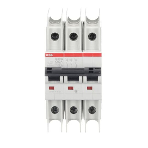 ABB Stotz S&J - Leitungsschutzschalter Sicherungsautomat SU203M-K60 10kA, 60A, 3P