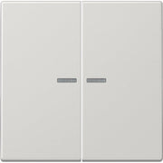 Jung - Abdeckung/Bedienelement für Installationsschalterprogramme Wippe Lichtleiter lgr LS 995 KO5 LG für Taster