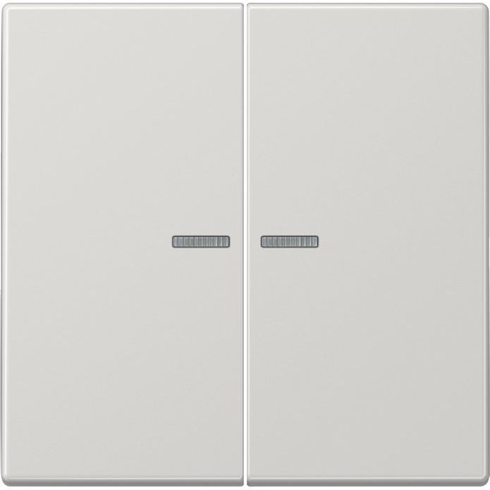 Jung - Abdeckung/Bedienelement für Installationsschalterprogramme Wippe Lichtleiter lgr LS 995 KO5 LG für Taster