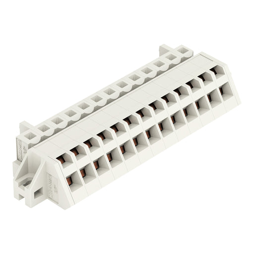 WAGO - Kabelsteckverbinder für Leiterplattensteckverbinder 1-Leiter Federleiste 721-313/031-000 CAGECLAMP 2,5mm²,lgr − 10 Stück