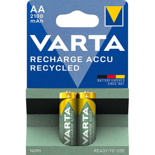 Varta Cons.Varta - Akku Recharge Accu Recycled AA 56816 Bli.2 1,2V/1200mAh/NiMH − 10 Stück