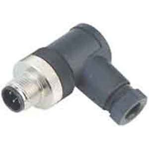 Binder - Rundsteckverbinder, feldkonfektionierbar (Industriesteckverbinder) Winkelstecker 99 0429 24 04 4-polig