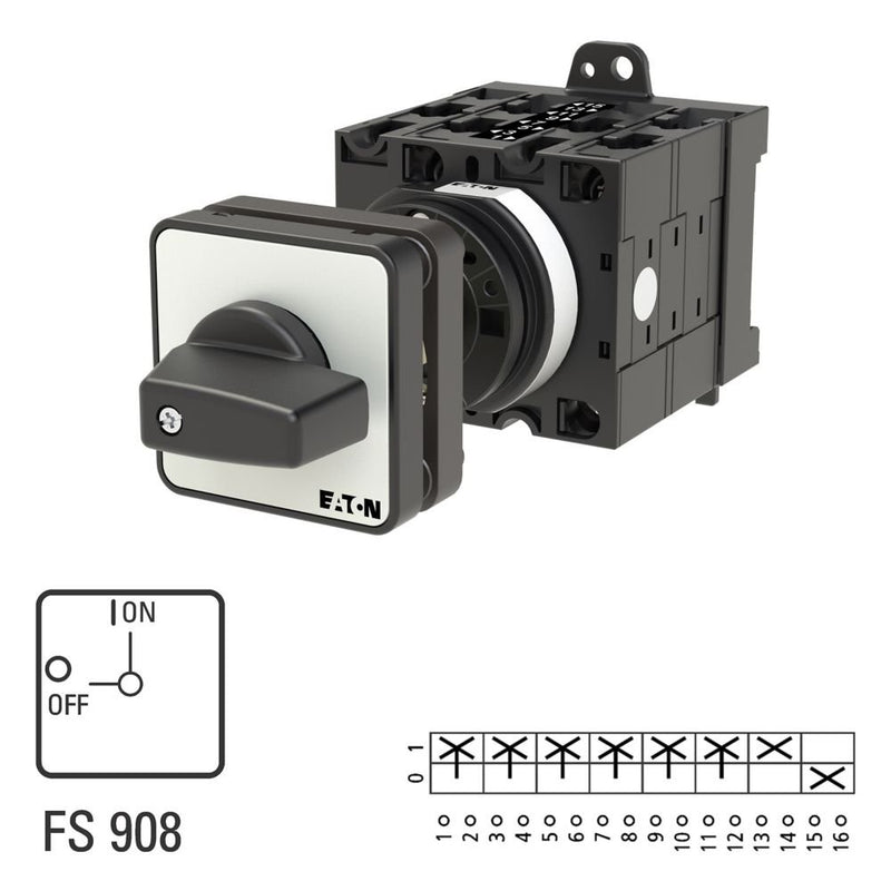 Eaton - Lasttrennschalter EIN-AUS-Schalter T3-4-15682/Z T3 32A Zwischenbau