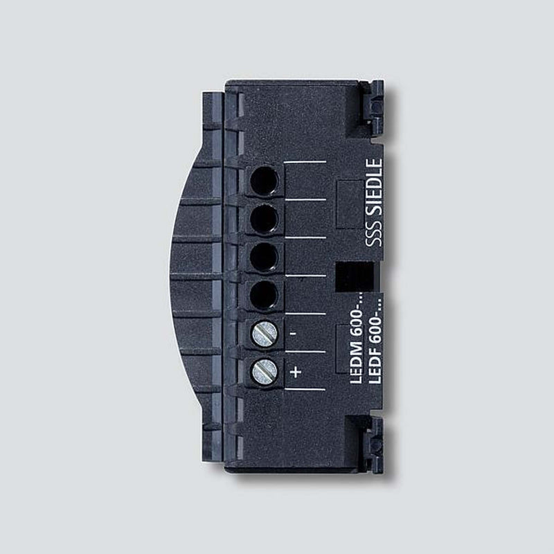Siedle&Söhne - Zubehör/Ersatzteile für Türkommunikation Klemmblock sw 200029930-00 f. LEDM 600 − 1 Stück