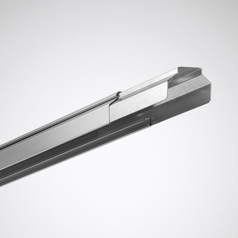 Trilux - Tragschiene für Lichtbandsystem Tragschiene 07650 L225 U 03 IP64 silbergrau